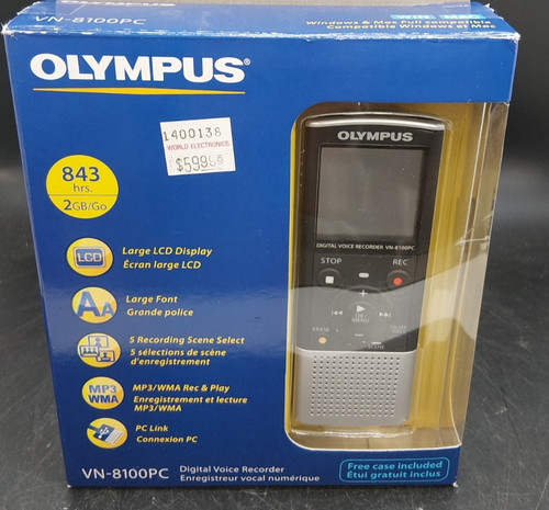 Olympus 8100 pc - olympus, vn-8100