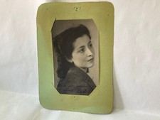 TEATRO-LIRICA-MARTA PIGATO MAGENTA MILANO 1948 FOTO AUTOGRAFO E DEDICA .