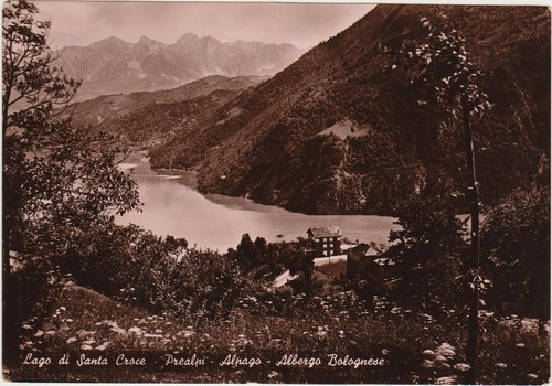 Lago santa croce alpago - santa,