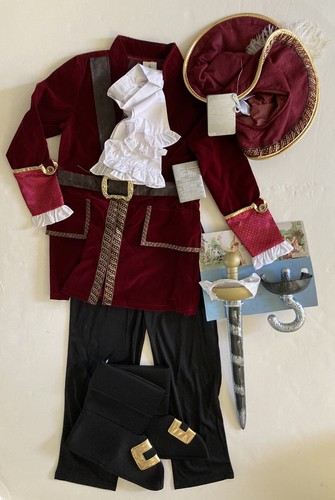Costume capitano uncino con - costume,