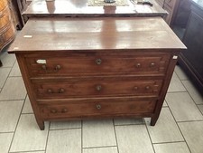 Como Cassettone  Madia  antico in noce Luigi XVI