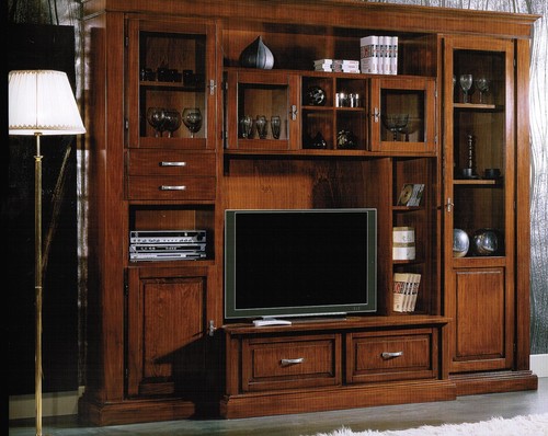 Parete attrezzata classica - parete,