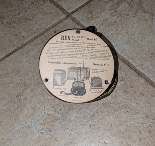 Radio carica batteria vintage
