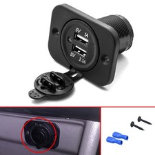 Accessori Auto 3.1A Doppia Porta USB Caricabatteria Telefono Presa Accendisigari