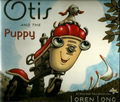 Otis and the puppy - otis,
