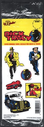 Dick tracy decalcomanie vinile - dick,