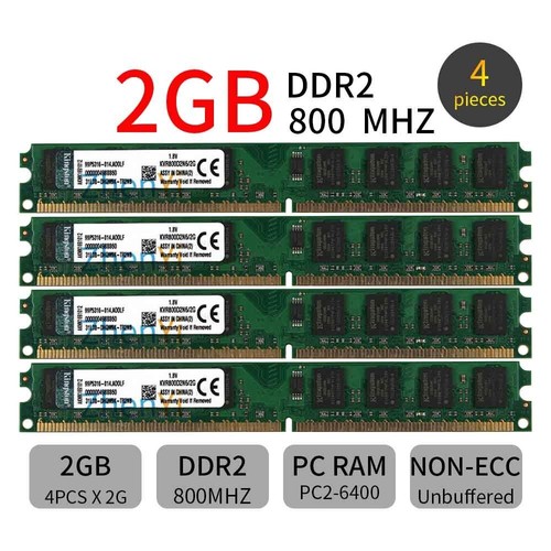 Kingston 8gb x 2gb - 8gb,