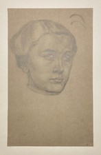 Disegno Ritratto Testa Donna
