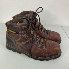 Stivali da lavoro Cat Footwear uomo Alaska 2.0 punta acciaio pelle marrone taglia 13