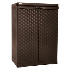 ARMADIO BASSO 'RATTAN WENGE'