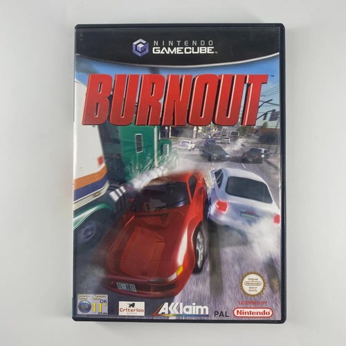 Burnout nintendo gamecube - nintendo,