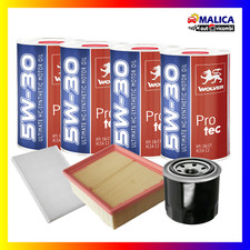 Kit Tagliando Ford Fiesta 1.4 GPLVI B-Max Benzina  3 Filtri 4 Lt Olio 5W30