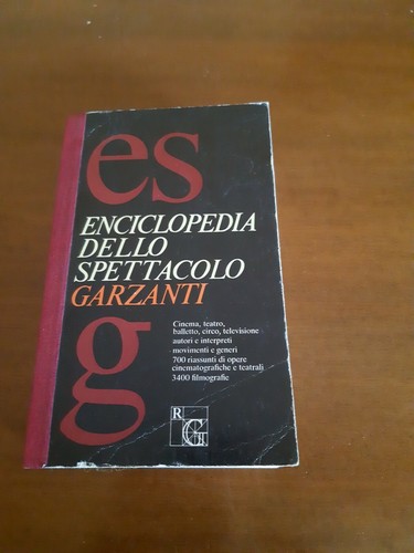 Enciclopedia dello spettacolo - dello,