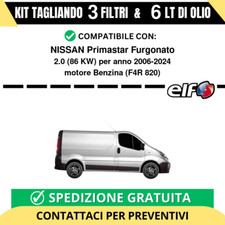 Tagliando per NISSAN Primastar