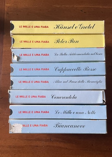 Collezione vhs mille - mille, e