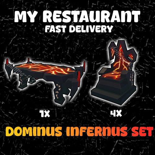 Restaurant 1x set dominus - my,