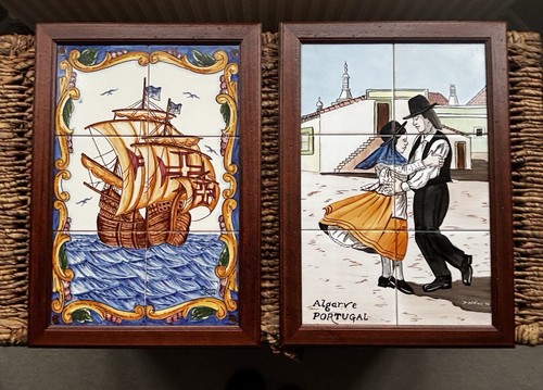 Quadri piastrelle vintage arte