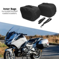 Borse interne nere valigia posteriore borse portapacchi per BMW R1200RT R1250RT K1600GT