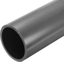 Tubi Rotondi in PVC Grigio Da