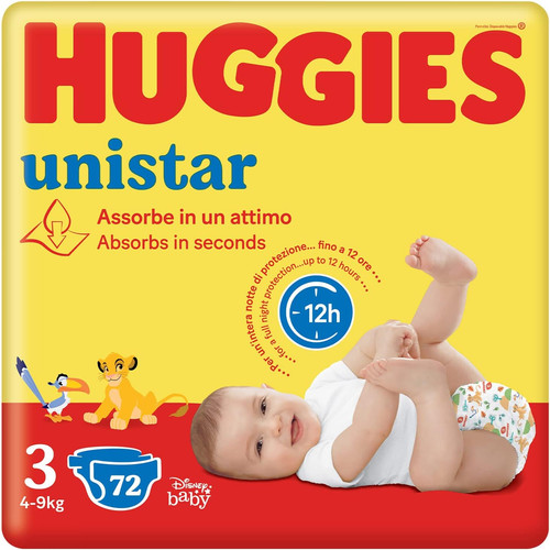 Huggies unistar pannolini - huggies, unistar,