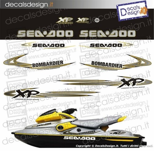 Adesivi moto acqua seadoo - moto,