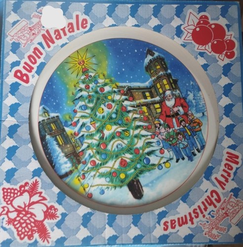 Piatto decorativo natale - piatto,