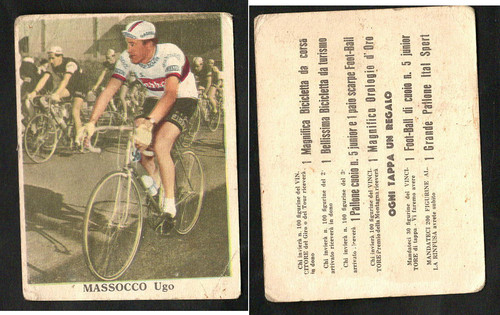 Figurina cartonata ciclismo - figurina,