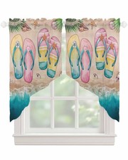 Semi Trasparente Swag Tenda