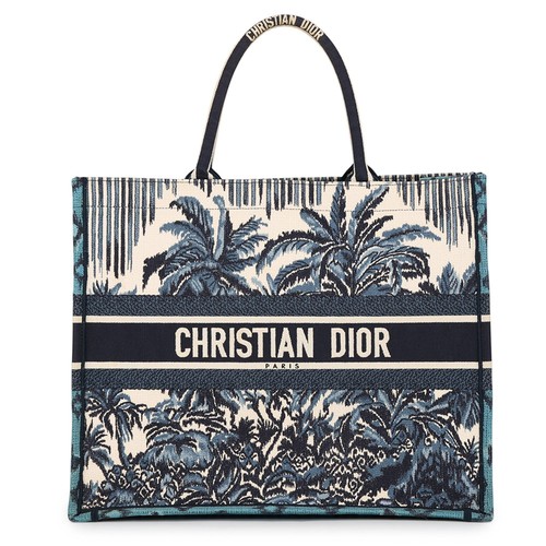 Dior palms book tote - palms,