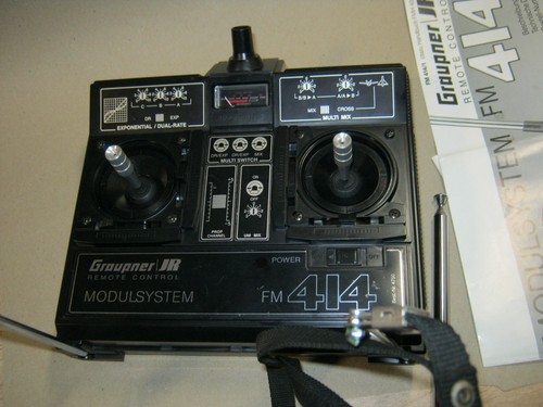 Trasmettitore graupner 414 - trasmettitore,