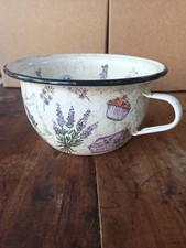 Vaso notte smalto vintage