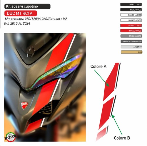 Set adesivi cupolino - set,