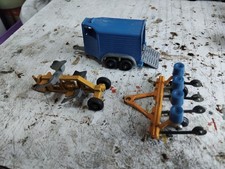 POLITOYS POLISTIL serie J rimorchi agricoli e trasporto cavalli 1/66