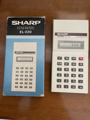Sharp 220 elsi mate - el-220,