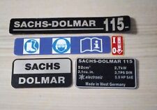 Kit adesivi per motosega