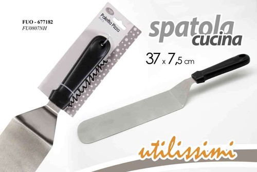 Spatola curva acciaio - curva,