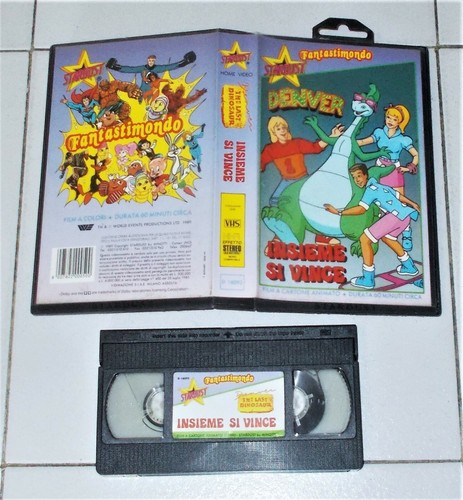 Vhs denver the last dinoasur - vhs,