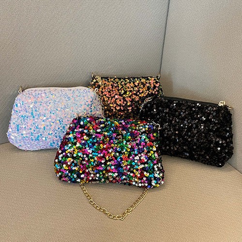 Mini borsetta donna - , paillettes