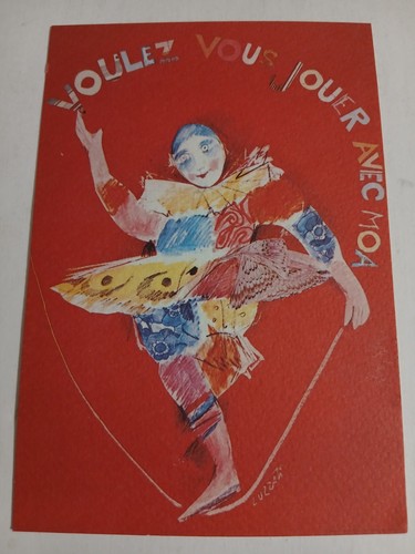 Cartolina emanuele luzzati - cartolina,