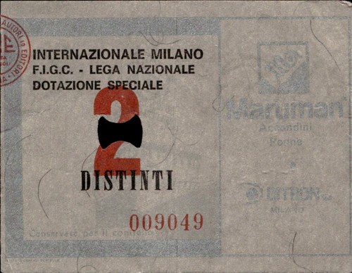 Biglietto stadio - biglietto, #