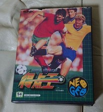 NEO GEO ROM Cassetta Super Sidekicks Giapponese Autentico Calcio Videogioco SNK