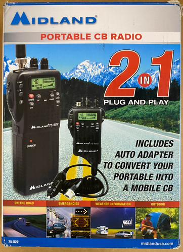 Midland 822 radio - 75-822, cb