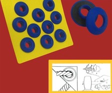 OCCHIELLI OCCHIOLI A PRESSIONE IN  PLASTICA PER TELONI CONFEZIONE 10 PZ