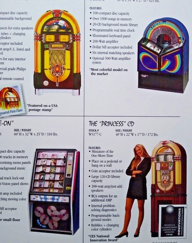 Wurlitzer jukebox volantino - wurlitzer,