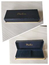 1950s PHILIER WATCH BOX UHRENBOX SCATOLA OROLOGIO VINTAGE CHRONOGRAPH 