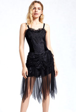 Vestito Corsetto Pizzo Gotico