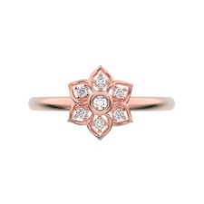 0.06 Ctw Round Cut Simulated