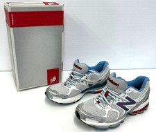 Scarpe da corsa donna New Balance W1260TW - taglia 8,5 2A maglia bianca blu NUOVE