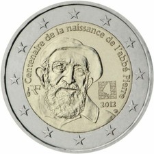 Euro commemorativa francia - 2,
