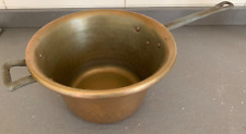 ANTICO PAIOLO IN RAME CON DUE